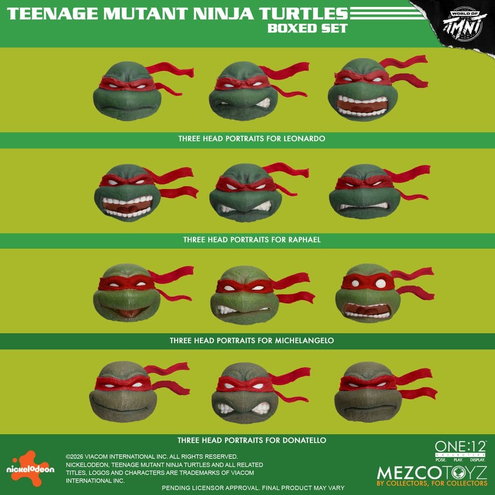 Teenage Mutant Ninja Turtles One:12 Collective Actionfiguren 1/12 Boxed Set 17 cm – Bild 3