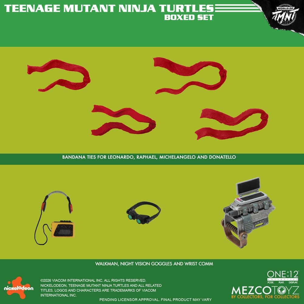 Teenage Mutant Ninja Turtles One:12 Collective Actionfiguren 1/12 Boxed Set 17 cm – Bild 4