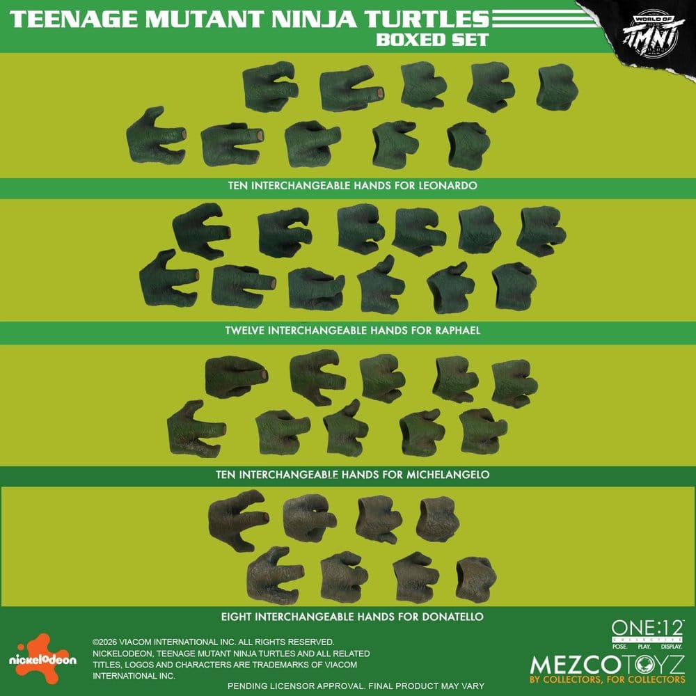 Teenage Mutant Ninja Turtles One:12 Collective Actionfiguren 1/12 Boxed Set 17 cm – Bild 6