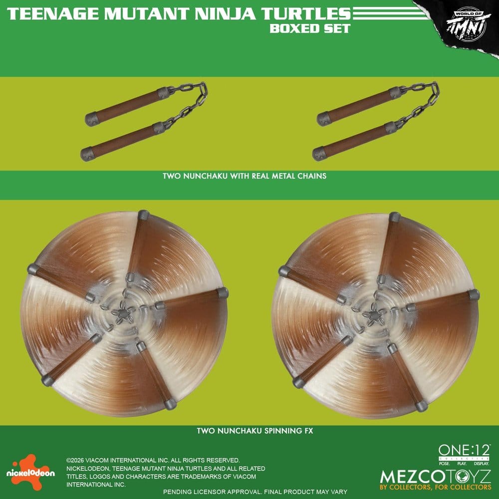 Teenage Mutant Ninja Turtles One:12 Collective Actionfiguren 1/12 Boxed Set 17 cm – Bild 7