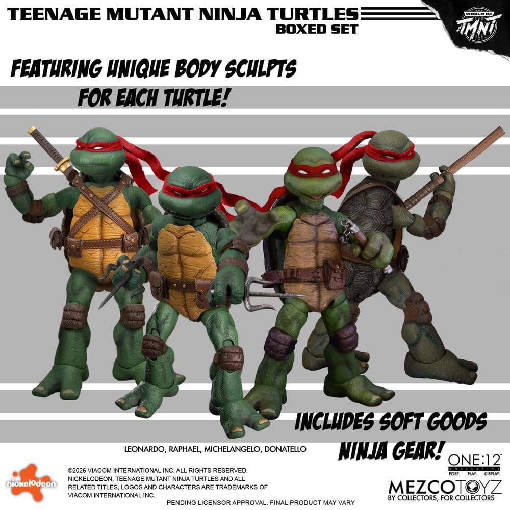 Teenage Mutant Ninja Turtles One:12 Collective Actionfiguren 1/12 Boxed Set 17 cm – Bild 17