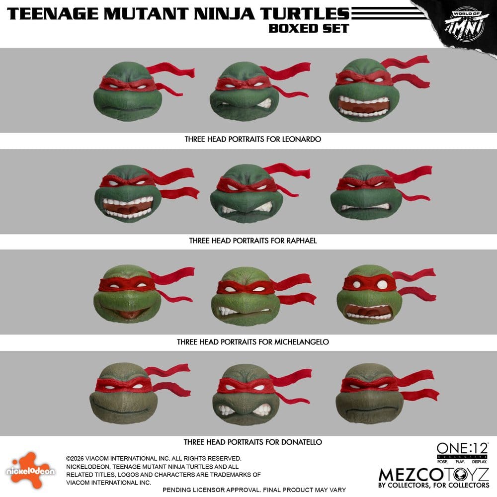Teenage Mutant Ninja Turtles One:12 Collective Actionfiguren 1/12 Boxed Set 17 cm – Bild 18