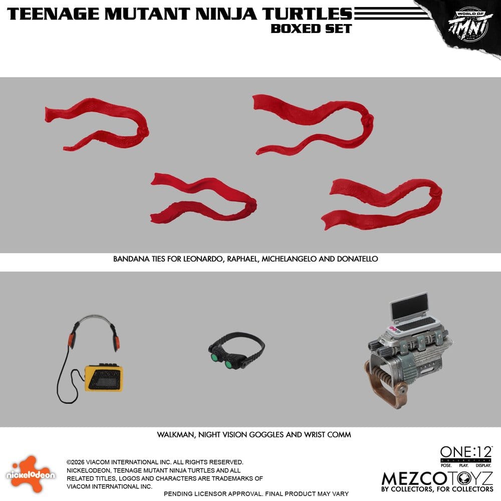 Teenage Mutant Ninja Turtles One:12 Collective Actionfiguren 1/12 Boxed Set 17 cm – Bild 19