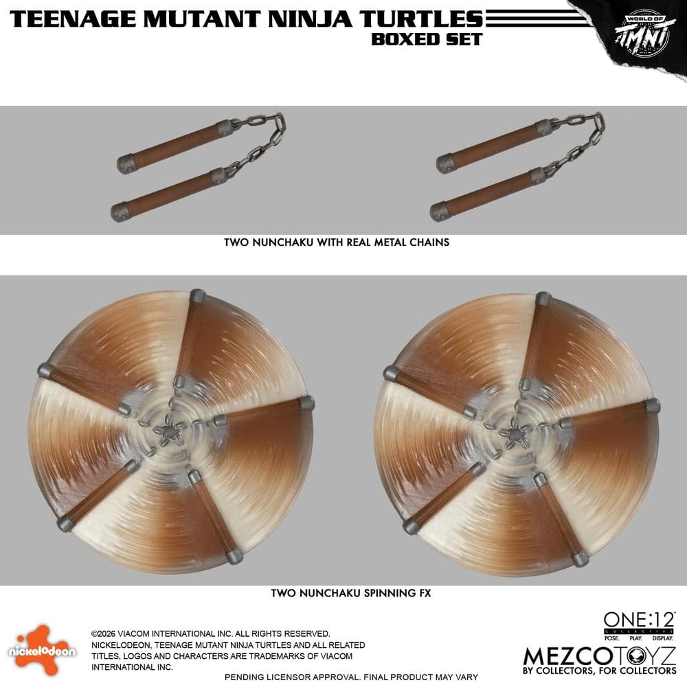 Teenage Mutant Ninja Turtles One:12 Collective Actionfiguren 1/12 Boxed Set 17 cm – Bild 22