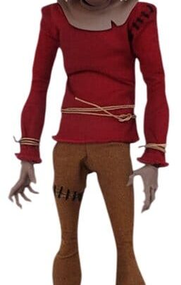 Batman: Die Zeichentrickserie One:12 Collective Actionfigur Scarecrow 17 cm