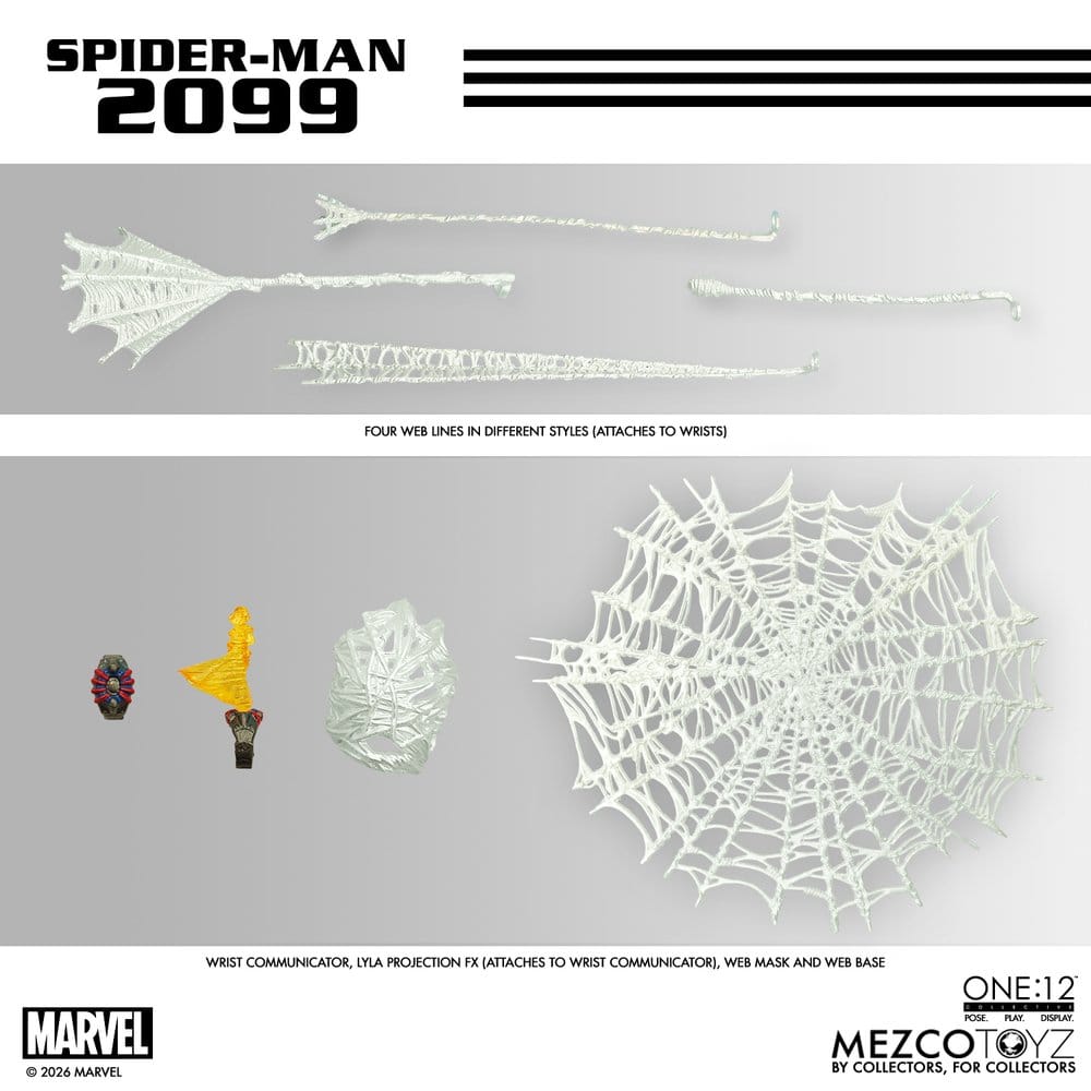 Marvel Comics One:12 Collective Actionfigur 1/12 Spider-Man 2099 17 cm – Bild 13