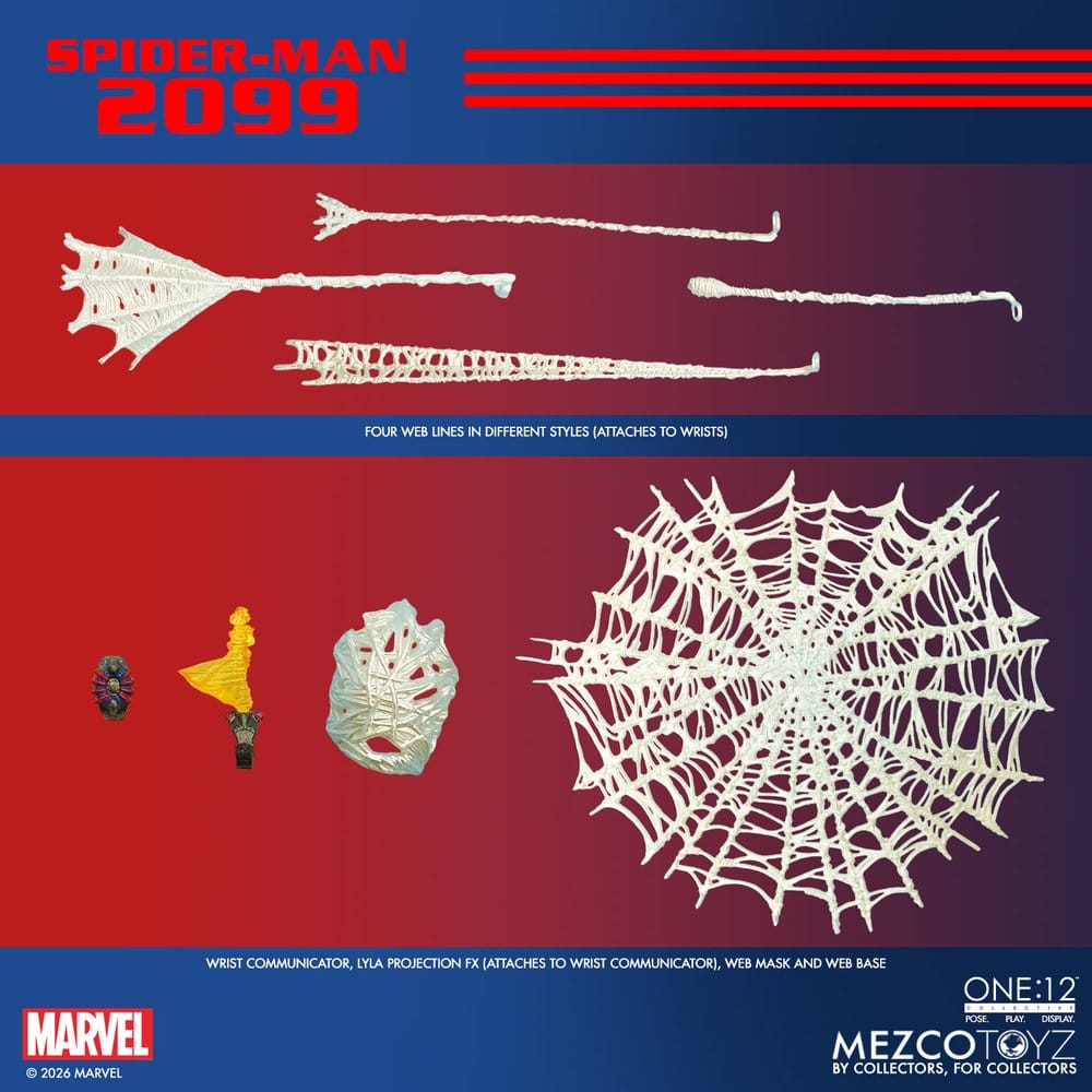 Marvel Comics One:12 Collective Actionfigur 1/12 Spider-Man 2099 17 cm – Bild 14