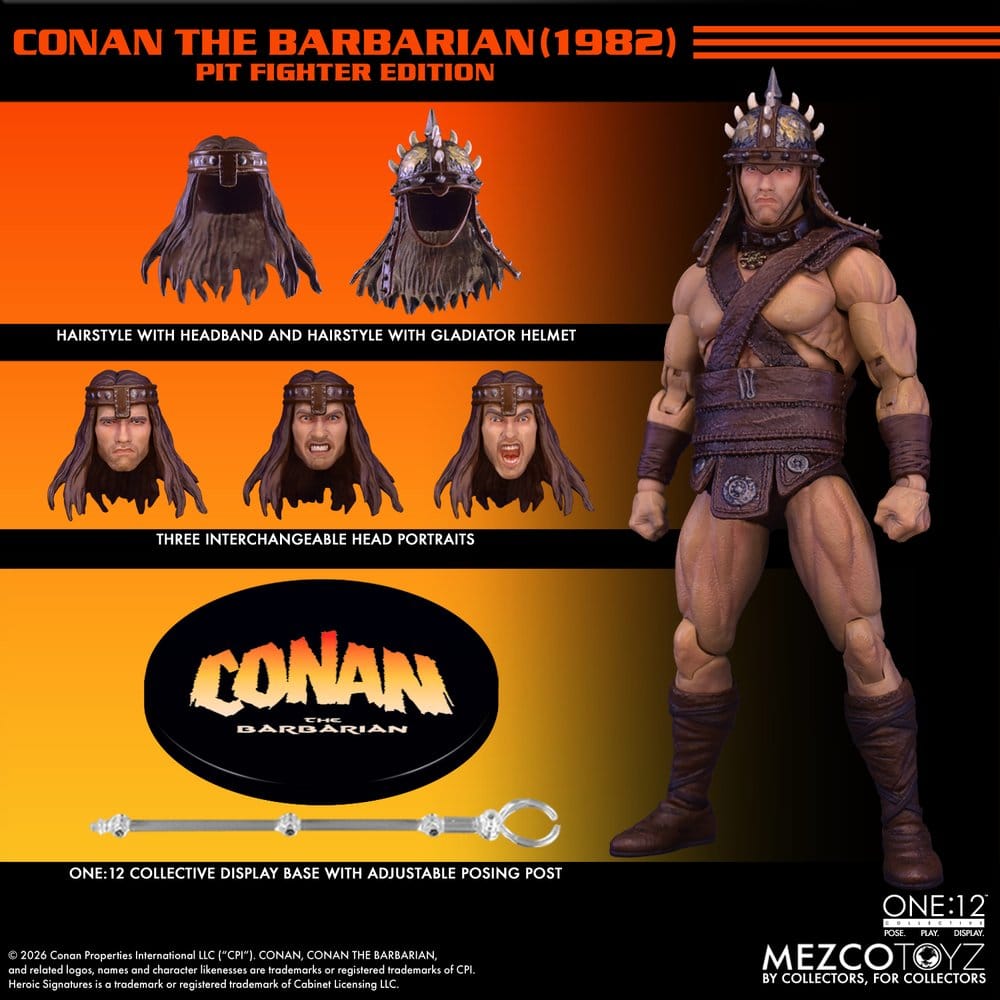 Conan der Barbar One:12 Collective Actionfigur 1/12 Conan (Pit Fighter Edition) 16 cm – Bild 12