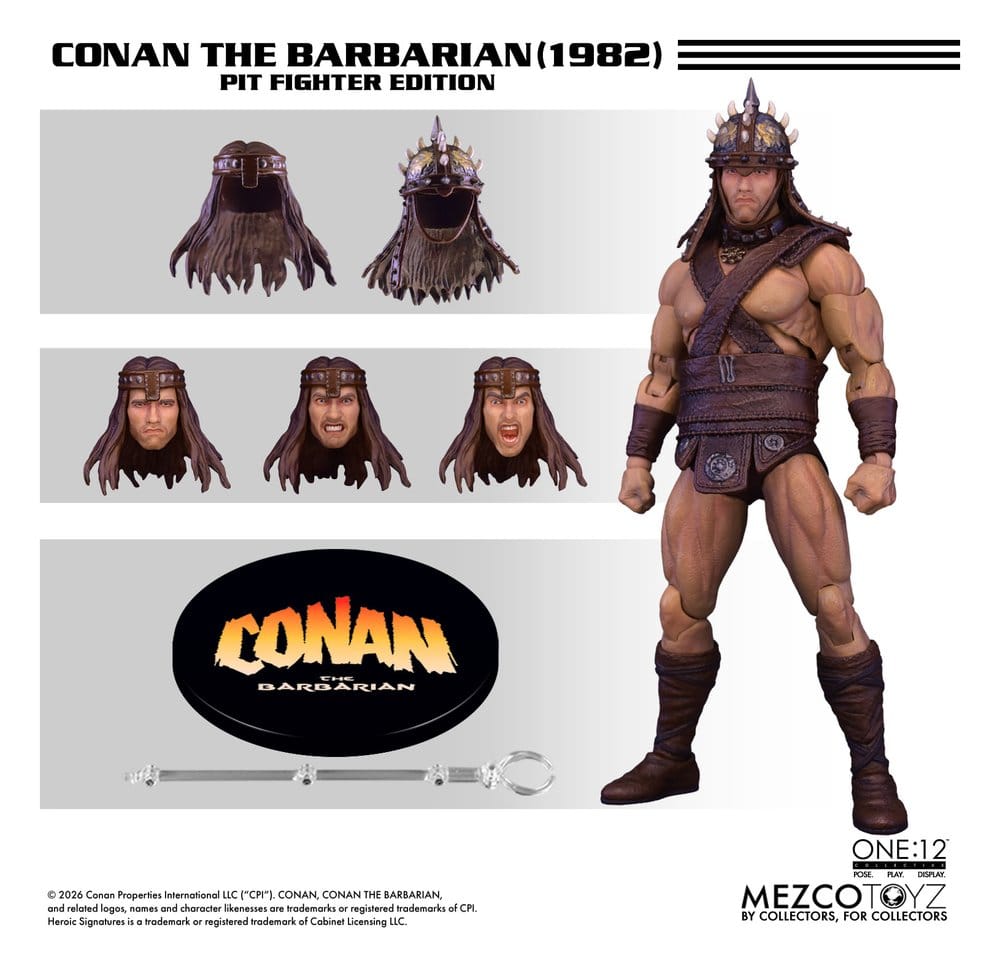 Conan der Barbar One:12 Collective Actionfigur 1/12 Conan (Pit Fighter Edition) 16 cm – Bild 13