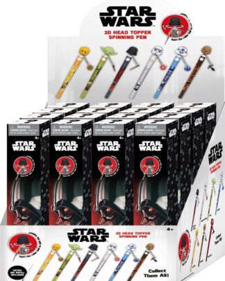 Star Wars 3D Head Topper Spinning Pen Display (12)