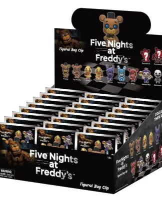 Five Nights at Freddy's 3D PVC-Taschenanhänger Serie 1 Display (24)