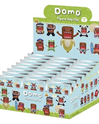 Domo-kun 3D PVC-Taschenanhänger Serie 1 Display (24)