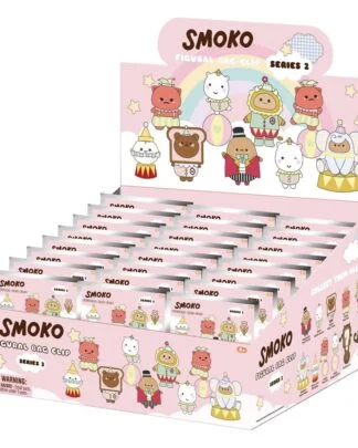 Smoko 3D PVC-Taschenanhänger Serie 2 Display (24)
