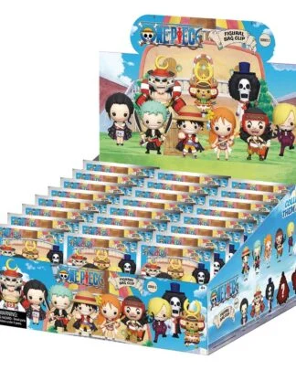 One Piece 3D PVC-Taschenanhänger Serie 2 Display (24)