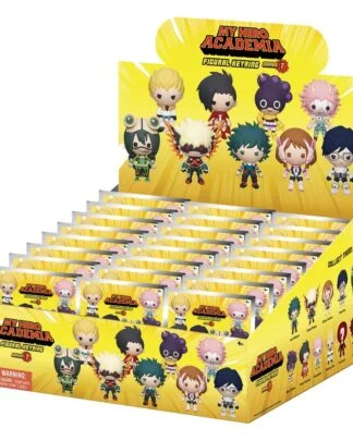 My Hero Academia 3D PVC-Taschenanhänger Serie 7 Display (24)