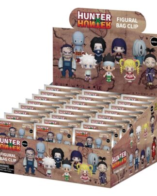Hunter x Hunter 3D PVC-Taschenanhänger Serie 3 Display (24)