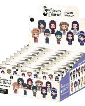 Die Tagebücher der Apothekerin 3D PVC-Taschenanhänger Serie 1 Display (24)