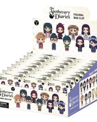 Die Tagebücher der Apothekerin 3D PVC-Taschenanhänger Serie 1 Display (24)