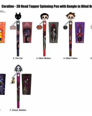 Coraline 3D Head Topper Drehkugelschreiber Display (12)