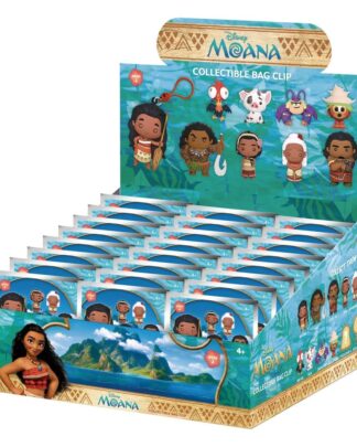 Vaiana 3D PVC-Taschenanhänger Serie 2 Display (24)