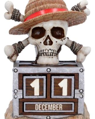 One Piece Ewiger Kalender Luffy Jolly Roger 16 cm