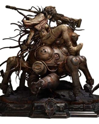 Ghost in the Shell Stand Alone Complex The Legend of Beauty and the Beast Statue 1/4 Motoko Kusanagi & Tachikoma Art by Entei Ryu Bonus Version 53 cm