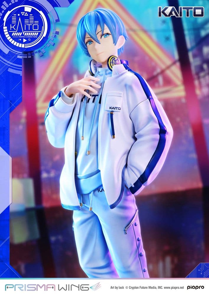 Piapro Characters Prisma Wing Figur 1/7 KAITO "Art by lack" 24 cm – Bild 4