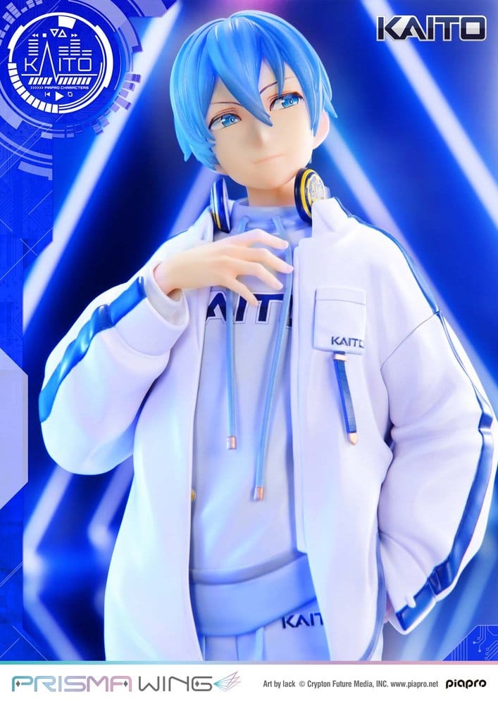 Piapro Characters Prisma Wing Figur 1/7 KAITO "Art by lack" 24 cm – Bild 6