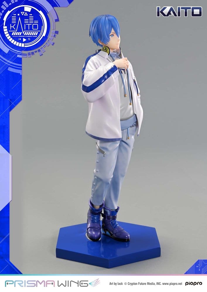 Piapro Characters Prisma Wing Figur 1/7 KAITO "Art by lack" 24 cm – Bild 10