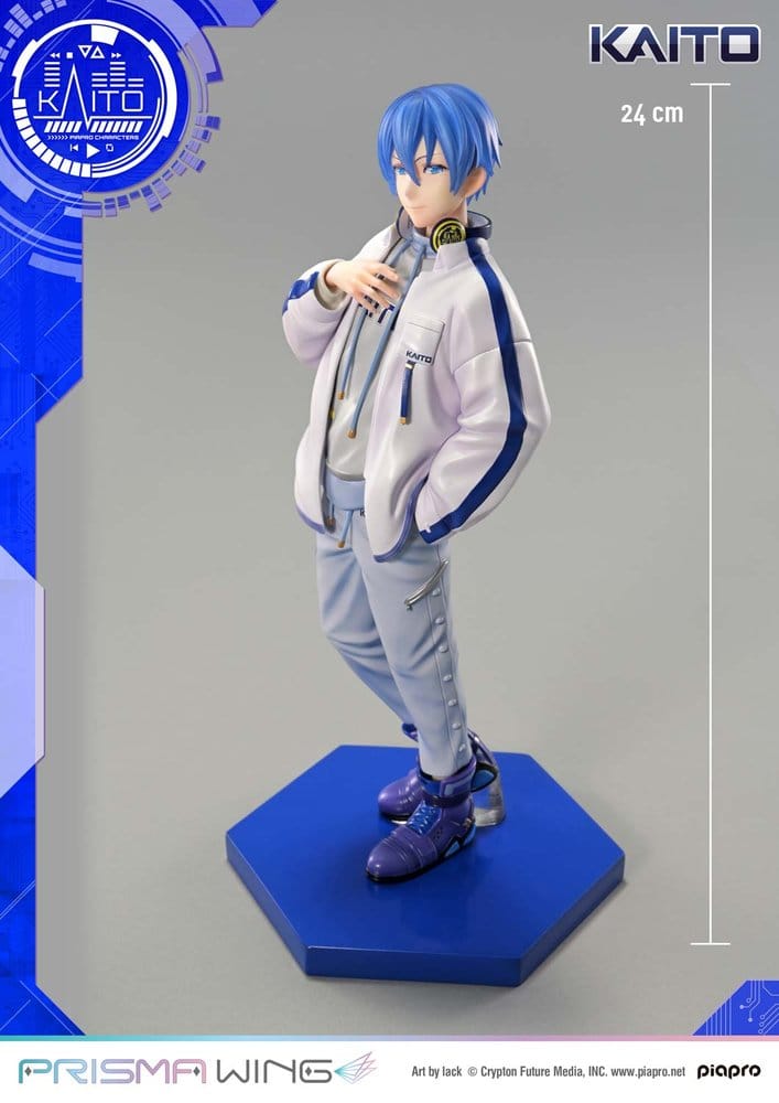 Piapro Characters Prisma Wing Figur 1/7 KAITO "Art by lack" 24 cm – Bild 12