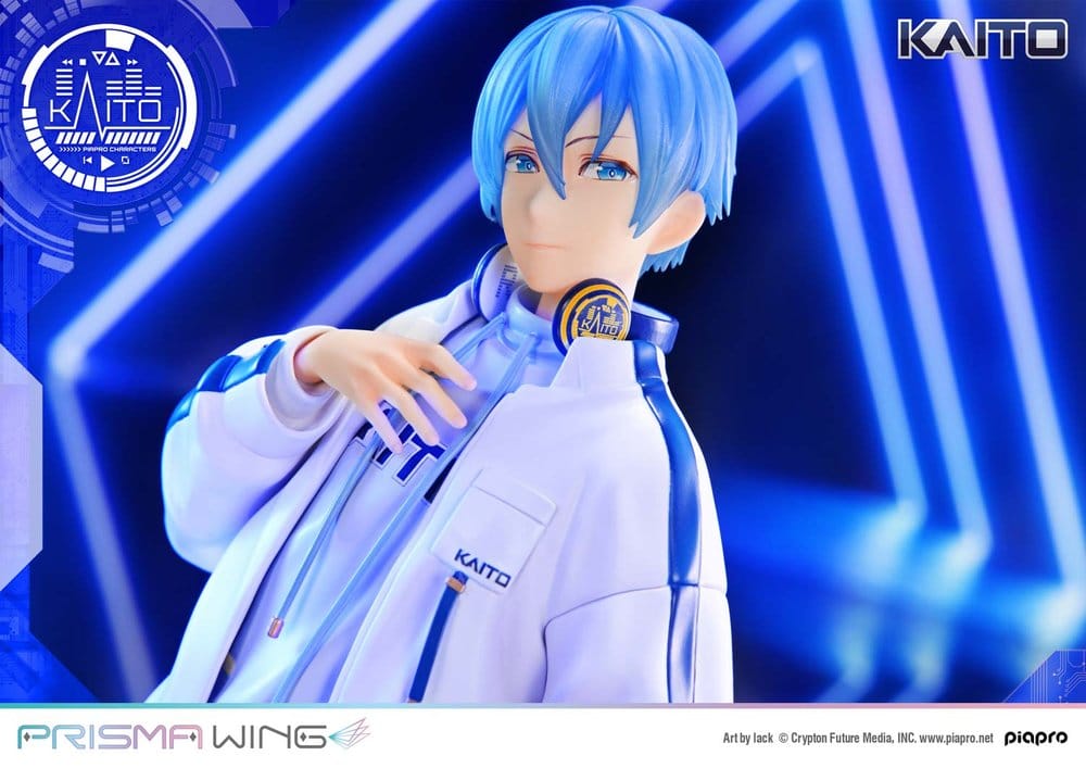 Piapro Characters Prisma Wing Figur 1/7 KAITO "Art by lack" 24 cm – Bild 14