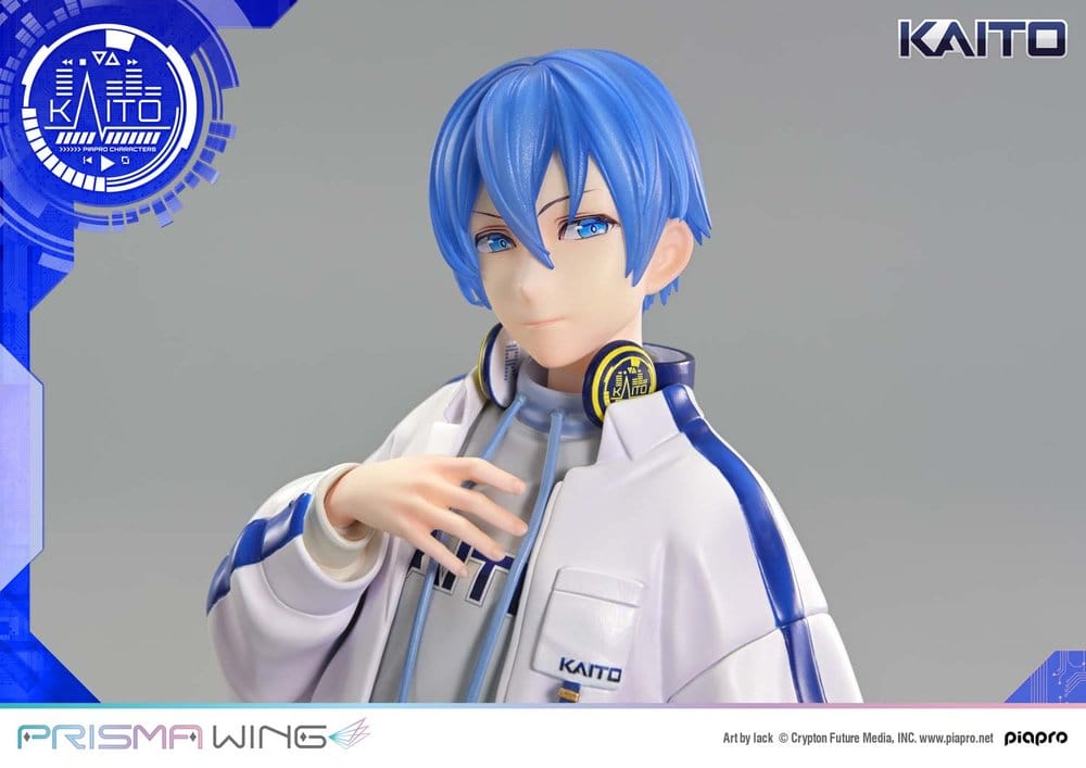 Piapro Characters Prisma Wing Figur 1/7 KAITO "Art by lack" 24 cm – Bild 16