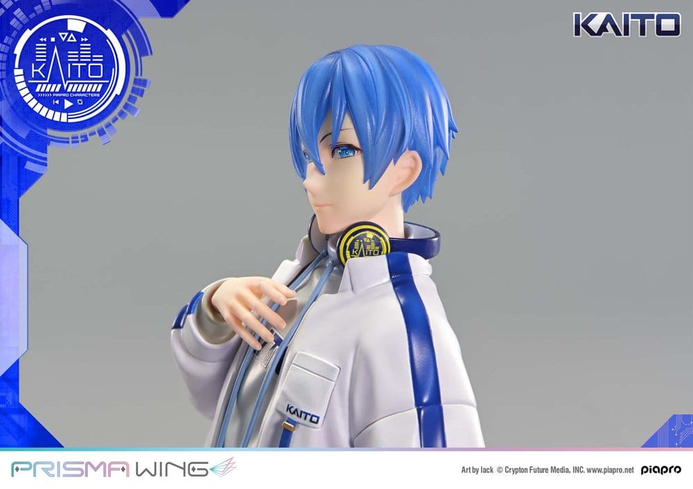 Piapro Characters Prisma Wing Figur 1/7 KAITO "Art by lack" 24 cm – Bild 17