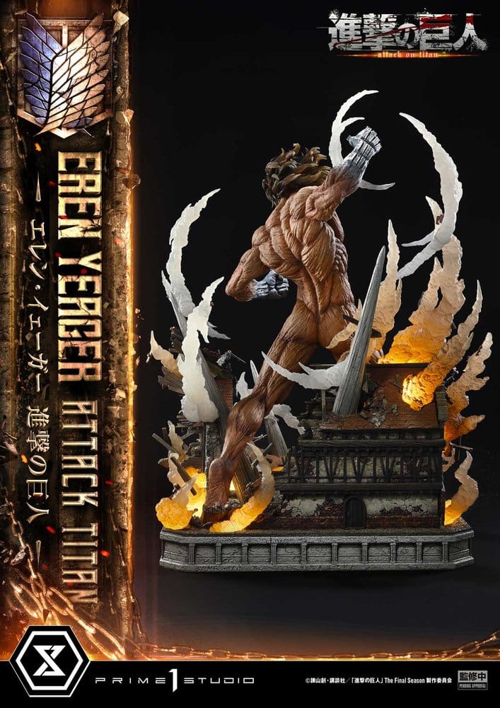 Attack on Titan (TV animation) Ultimate Diorama Masterline Statue Eren Yeager Attack Titan 81 cm – Bild 12
