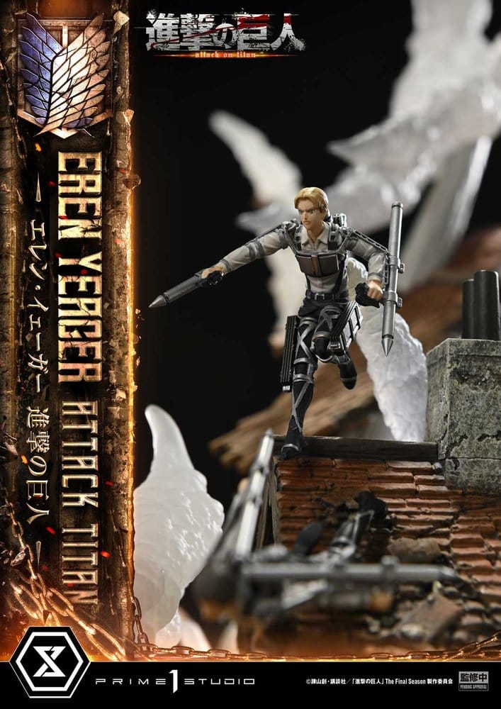 Attack on Titan (TV animation) Ultimate Diorama Masterline Statue Eren Yeager Attack Titan 81 cm – Bild 17
