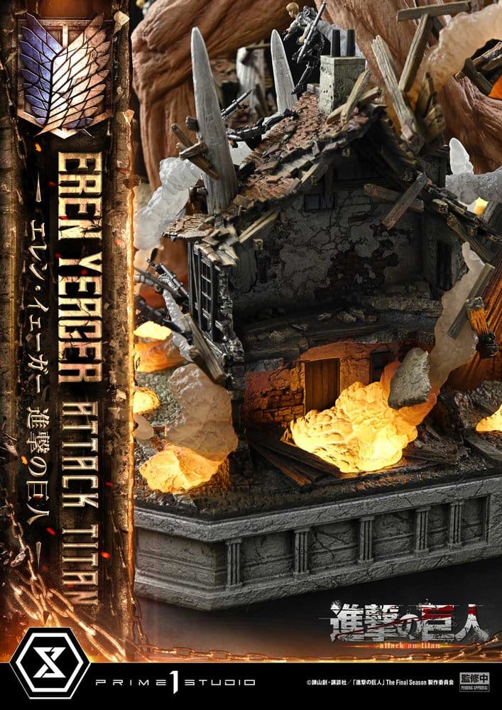 Attack on Titan (TV animation) Ultimate Diorama Masterline Statue Eren Yeager Attack Titan 81 cm – Bild 19