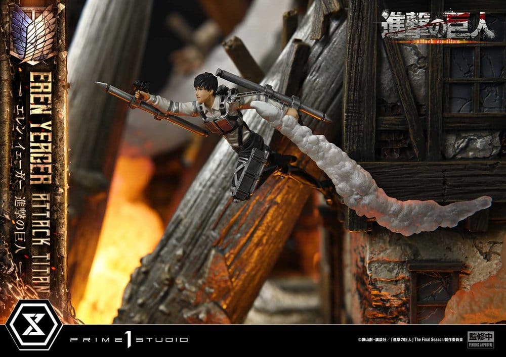 Attack on Titan (TV animation) Ultimate Diorama Masterline Statue Eren Yeager Attack Titan 81 cm – Bild 21