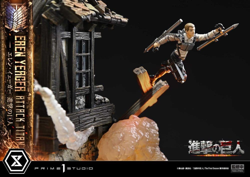 Attack on Titan (TV animation) Ultimate Diorama Masterline Statue Eren Yeager Attack Titan 81 cm – Bild 22