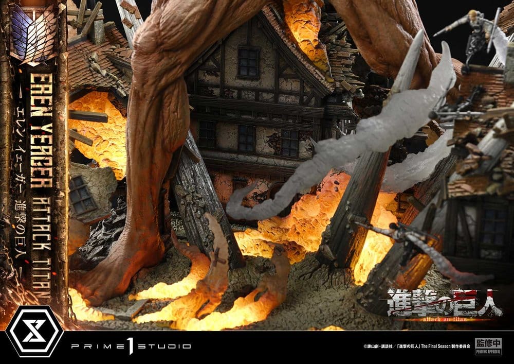 Attack on Titan (TV animation) Ultimate Diorama Masterline Statue Eren Yeager Attack Titan 81 cm – Bild 23