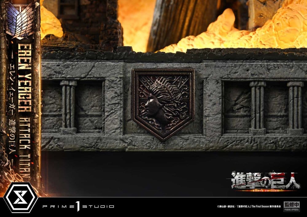 Attack on Titan (TV animation) Ultimate Diorama Masterline Statue Eren Yeager Attack Titan 81 cm – Bild 24