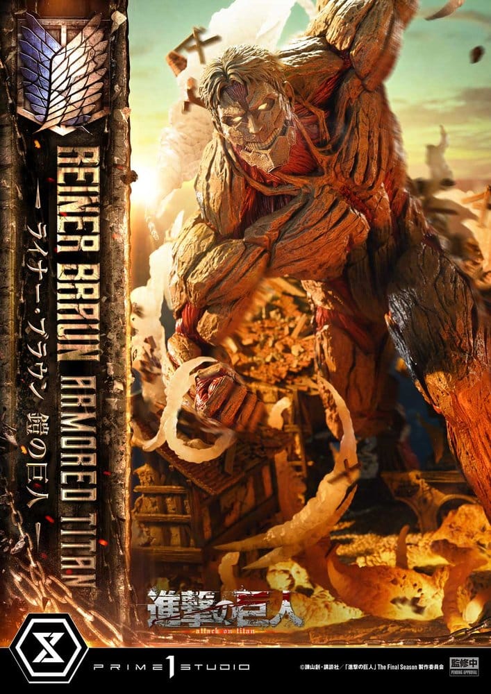 Attack on Titan (TV animation) Ultimate Diorama Masterline Statue Reiner Braun Armored Titan 75 cm – Bild 4