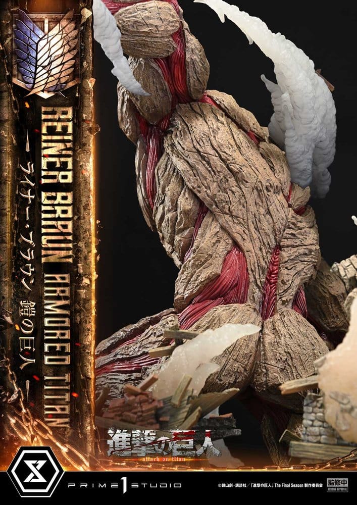 Attack on Titan (TV animation) Ultimate Diorama Masterline Statue Reiner Braun Armored Titan 75 cm – Bild 14