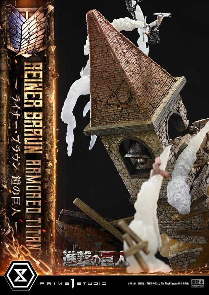 Attack on Titan (TV animation) Ultimate Diorama Masterline Statue Reiner Braun Armored Titan 75 cm – Bild 15