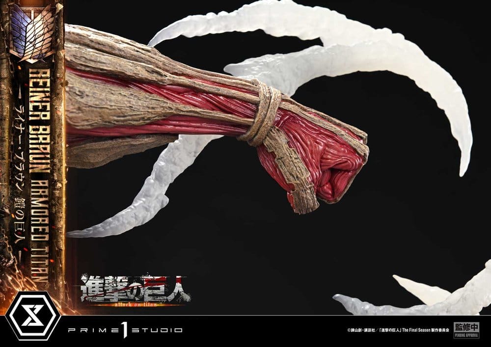 Attack on Titan (TV animation) Ultimate Diorama Masterline Statue Reiner Braun Armored Titan 75 cm – Bild 16