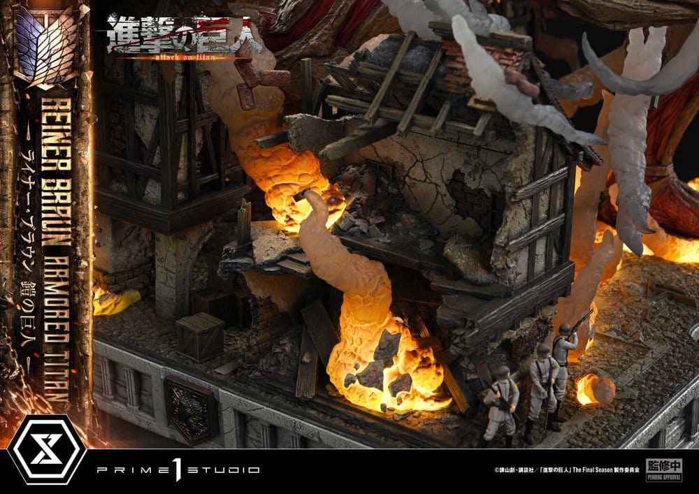 Attack on Titan (TV animation) Ultimate Diorama Masterline Statue Reiner Braun Armored Titan 75 cm – Bild 22