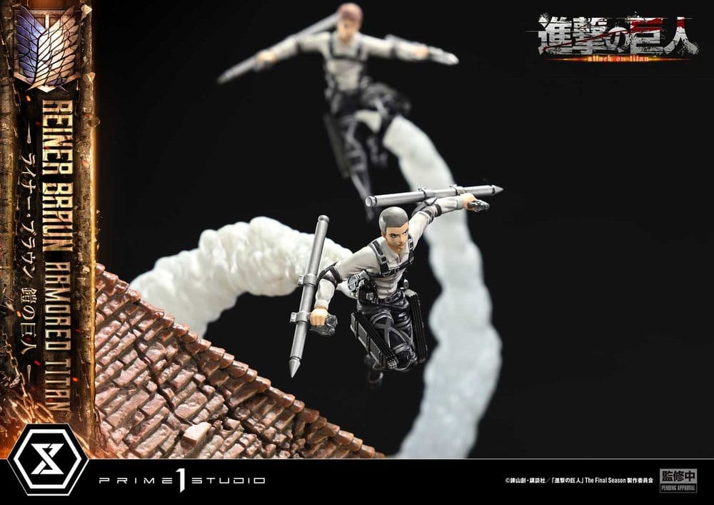 Attack on Titan (TV animation) Ultimate Diorama Masterline Statue Reiner Braun Armored Titan Bonus Version 75 cm – Bild 11