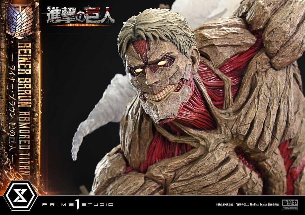 Attack on Titan (TV animation) Ultimate Diorama Masterline Statue Reiner Braun Armored Titan Bonus Version 75 cm – Bild 14