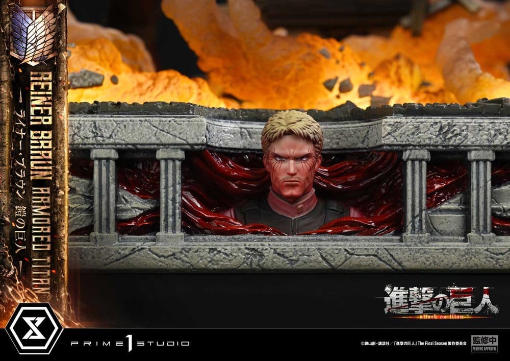 Attack on Titan (TV animation) Ultimate Diorama Masterline Statue Reiner Braun Armored Titan Bonus Version 75 cm – Bild 18