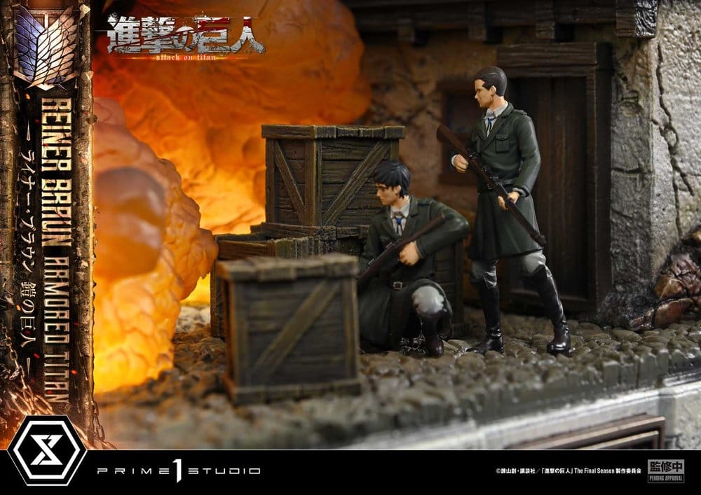 Attack on Titan (TV animation) Ultimate Diorama Masterline Statue Reiner Braun Armored Titan Bonus Version 75 cm – Bild 20