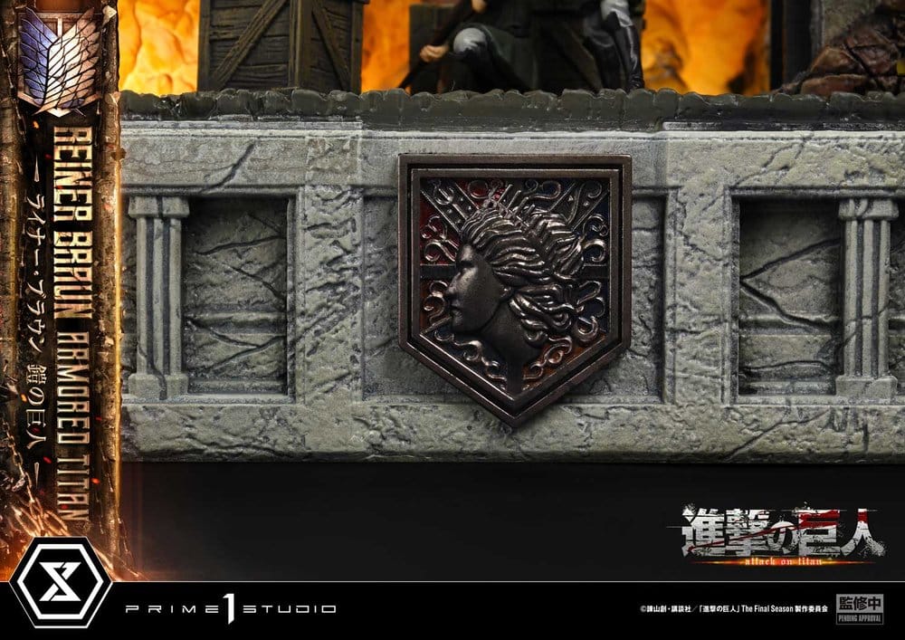 Attack on Titan (TV animation) Ultimate Diorama Masterline Statue Reiner Braun Armored Titan Bonus Version 75 cm – Bild 24